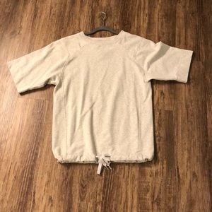 Lululemon short sleeve sweater/ sweatshirt